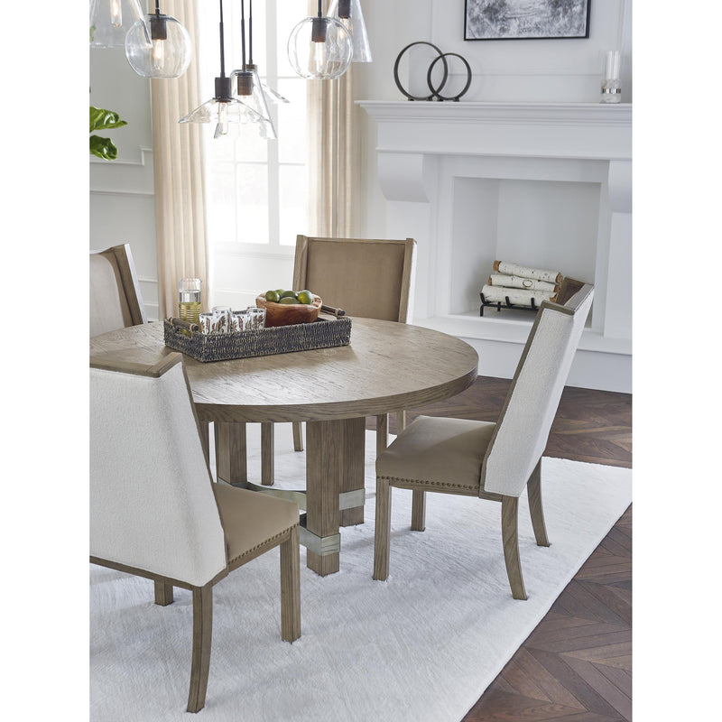 Signature Design by Ashley Round Chrestner Dining Table with Pedestal Base ASY2702 IMAGE 6