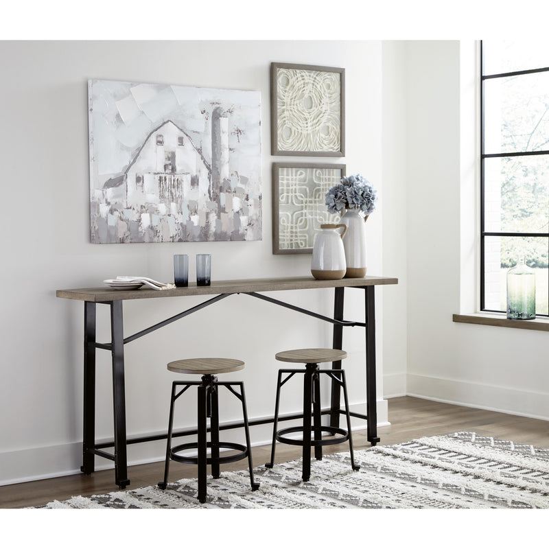 Signature Design by Ashley Lesterton Counter Height Dining Table with Trestle Base ASY1589 IMAGE 15