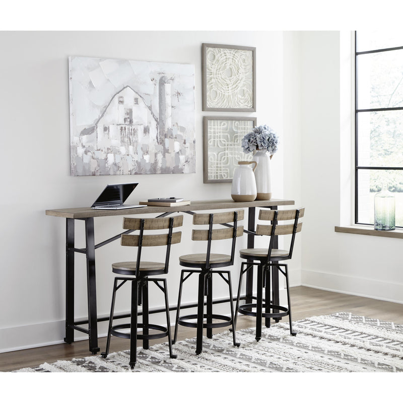 Signature Design by Ashley Lesterton Counter Height Dining Table with Trestle Base ASY1589 IMAGE 6