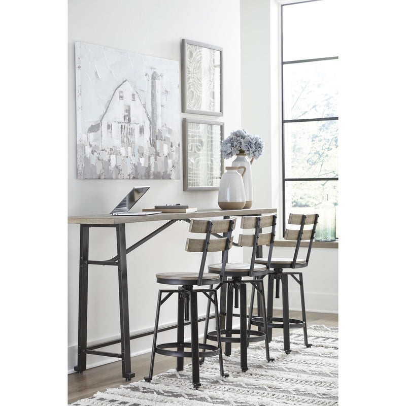Signature Design by Ashley Lesterton Counter Height Dining Table with Trestle Base ASY1589 IMAGE 8