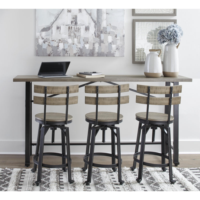 Signature Design by Ashley Lesterton Counter Height Dining Table with Trestle Base ASY1589 IMAGE 9