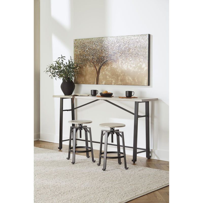 Signature Design by Ashley Karisslyn Counter Height Dining Table with Trestle Base ASY2720 IMAGE 6