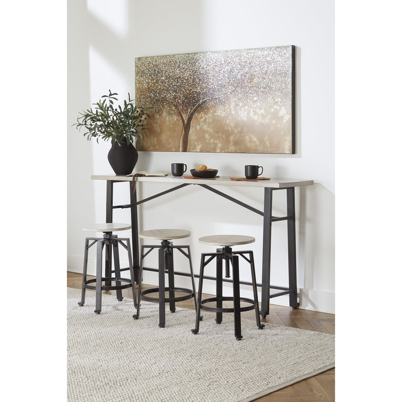Signature Design by Ashley Karisslyn Counter Height Dining Table with Trestle Base ASY2720 IMAGE 7