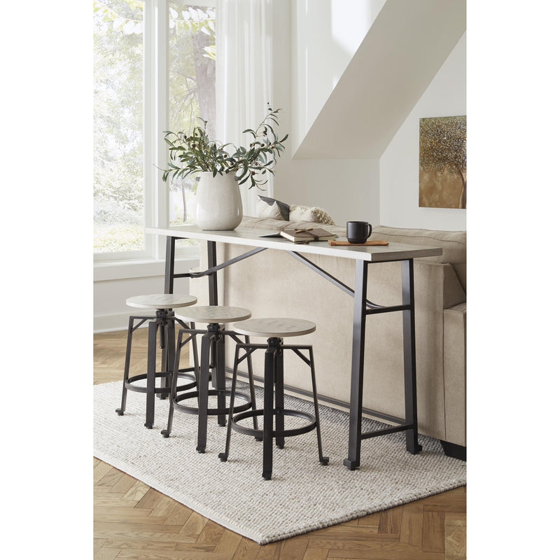 Signature Design by Ashley Karisslyn Counter Height Dining Table with Trestle Base ASY2720 IMAGE 8