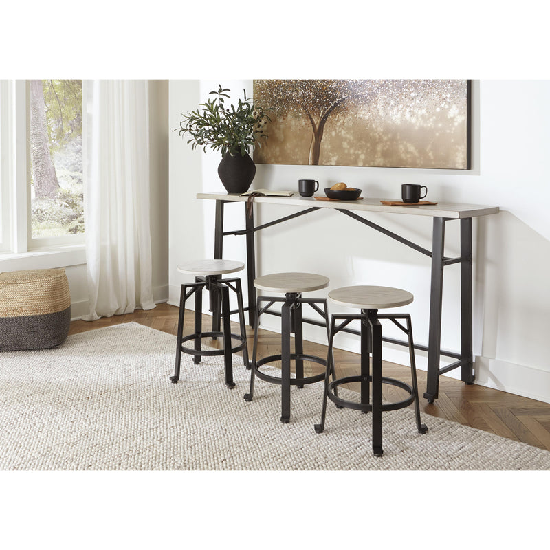 Signature Design by Ashley Karisslyn Counter Height Dining Table with Trestle Base ASY2720 IMAGE 9