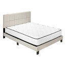 Monarch Queen Upholstered Platform Bed M1305 IMAGE 1