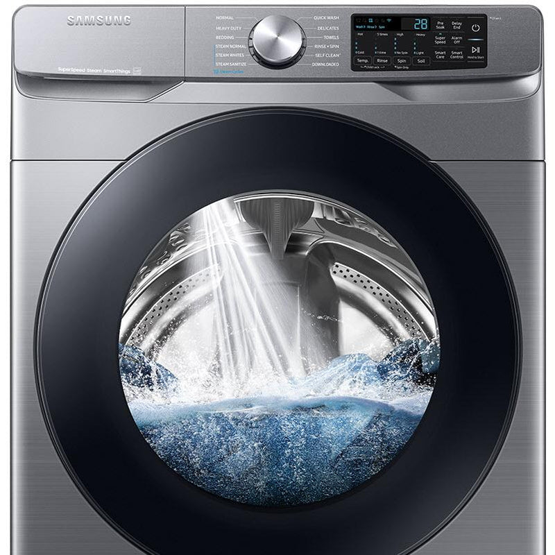 Samsung 5.2 cu.ft. Front Loading Washer with Wi-Fi Connectivity WF45B6300AP/AC IMAGE 7