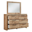 Signature Design by Ashley Hyanna 6-Drawer Dresser with Mirror 178877/878 IMAGE 2