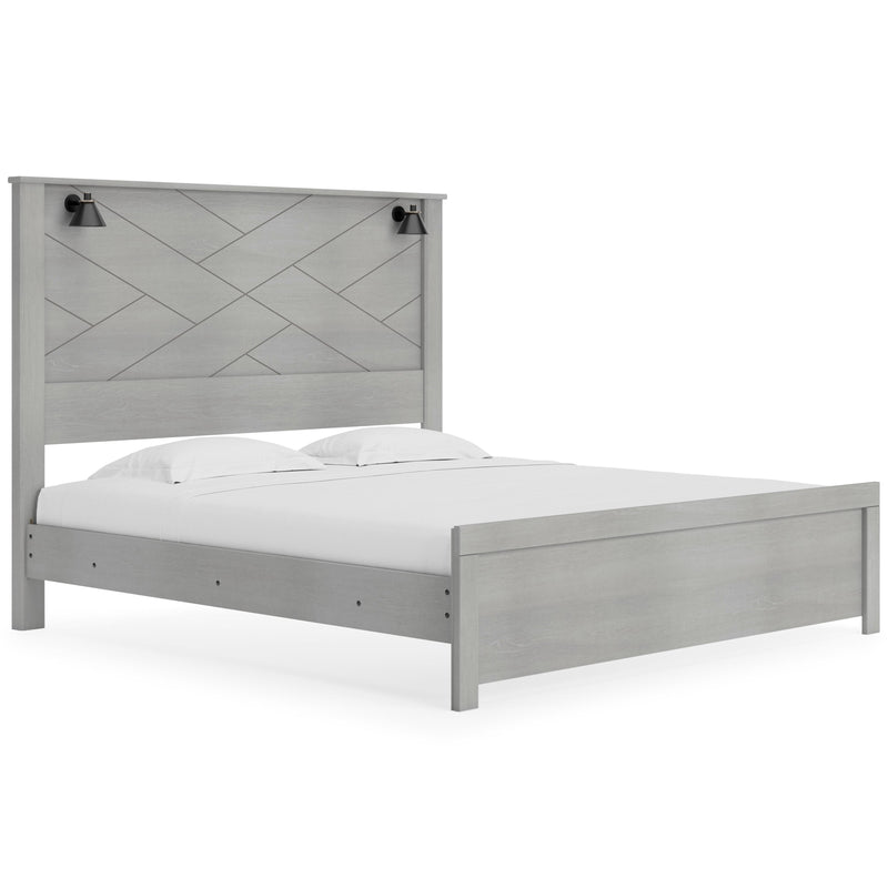 Signature Design by Ashley Cottonburg King Panel Bed ASY5685 IMAGE 1