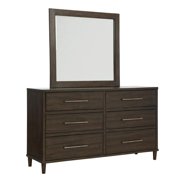 Signature Design by Ashley Wittland 6-Drawer Dresser with Mirror ASY5767 IMAGE 1