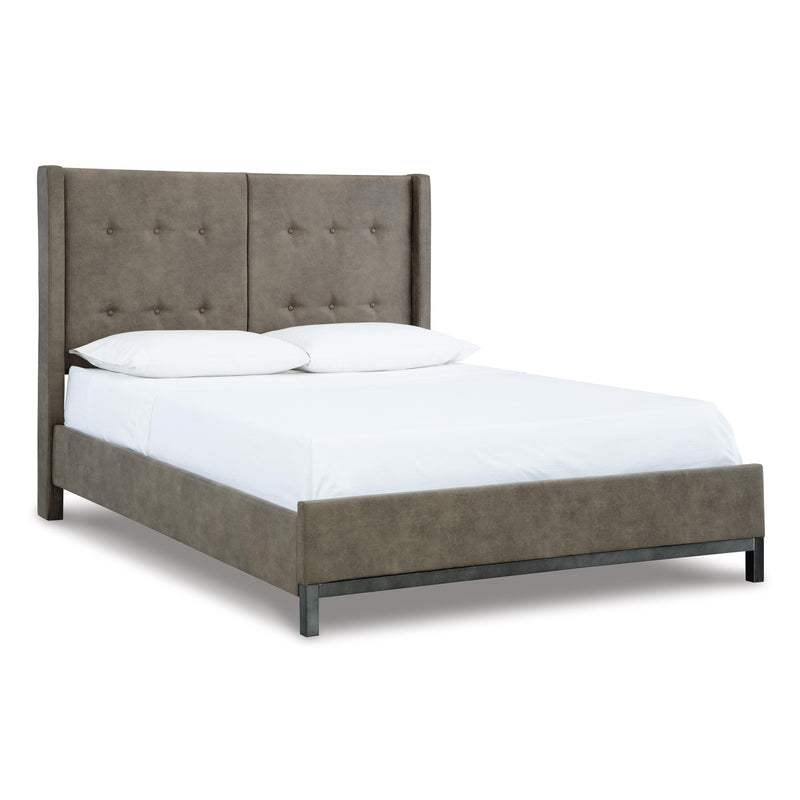 Signature Design by Ashley Wittland Queen Upholstered Panel Bed ASY5717 IMAGE 1
