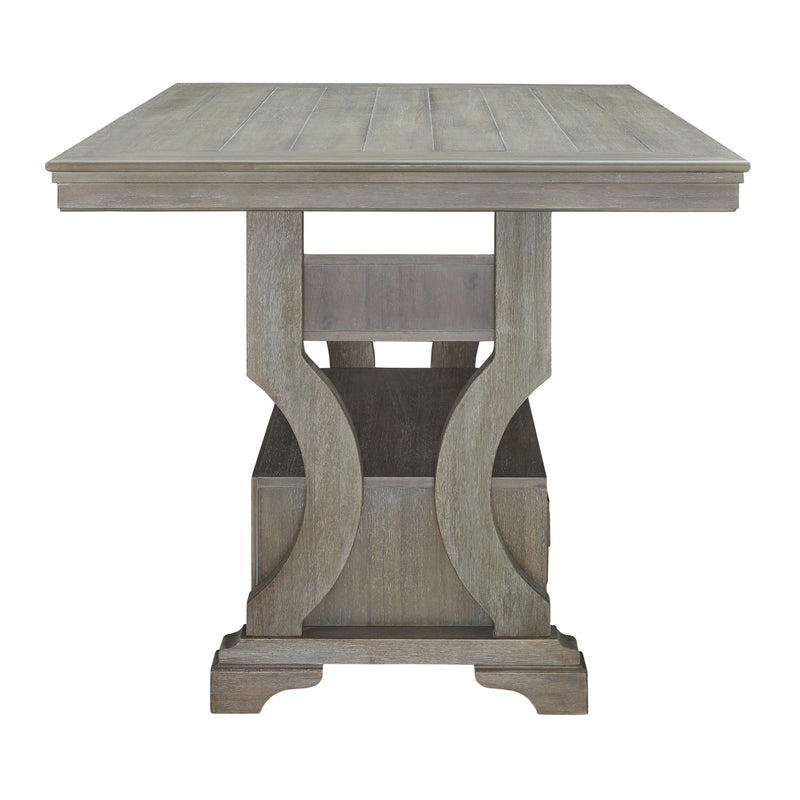 Signature Design by Ashley Moreshire Counter Height Dining Table with Pedestal Base ASY5966 IMAGE 4