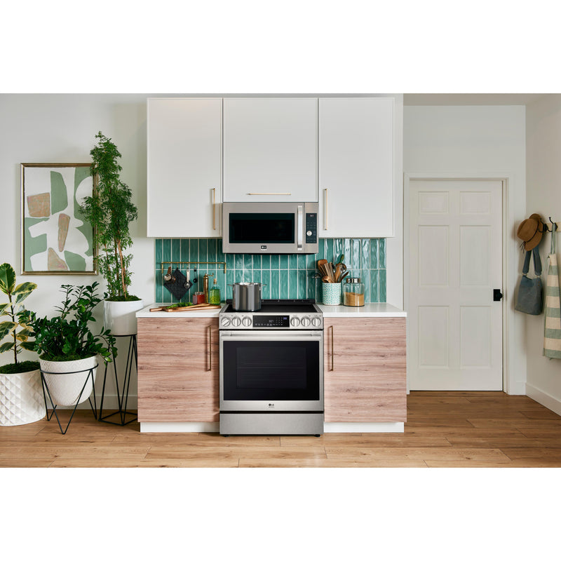 LG STUDIO 30-inch Freestanding Electric Slide-in Range with ProBake Convection ™ Technology LSES6338F IMAGE 17