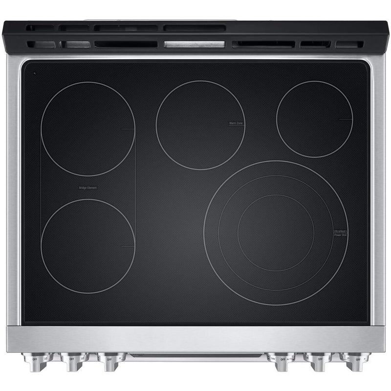 LG STUDIO 30-inch Freestanding Electric Slide-in Range with ProBake Convection ™ Technology LSES6338F IMAGE 3