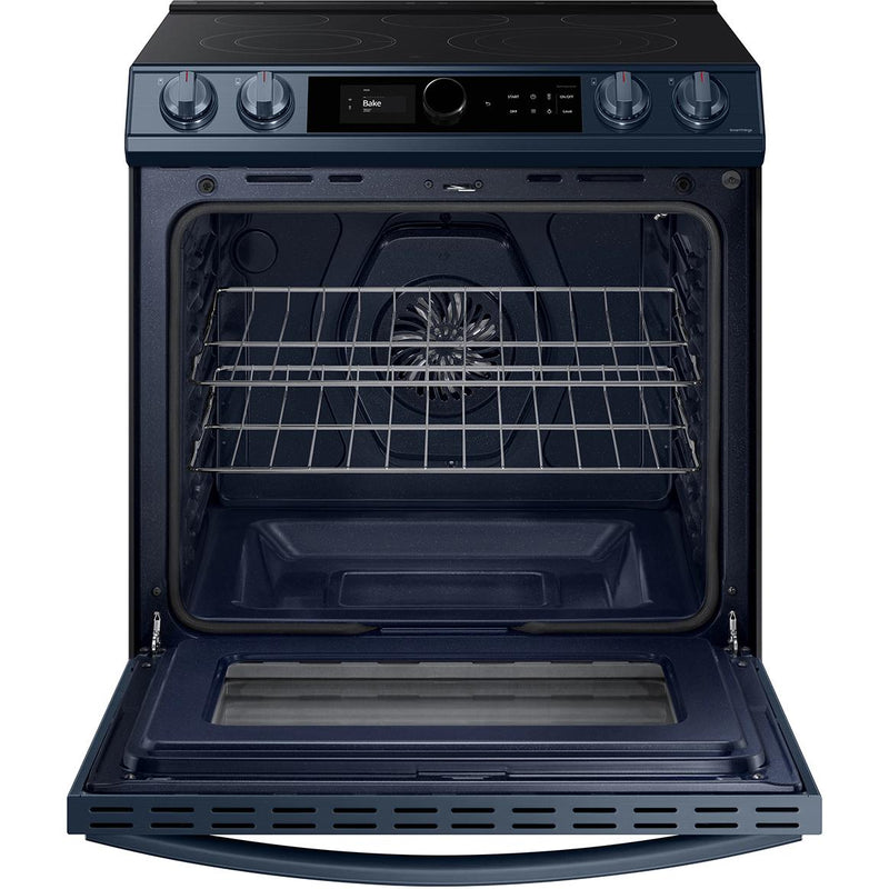 Samsung 30-inch Slide-in Electric Range with Wi-Fi Connectivity NE63A8711QN/AC IMAGE 2