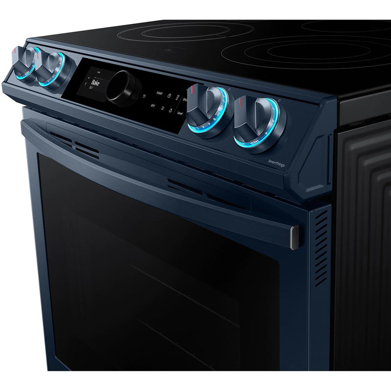 Samsung 30-inch Slide-in Electric Range with Wi-Fi Connectivity NE63A8711QN/AC IMAGE 3