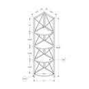 Monarch Bookcases 4-Shelf M0319 IMAGE 5