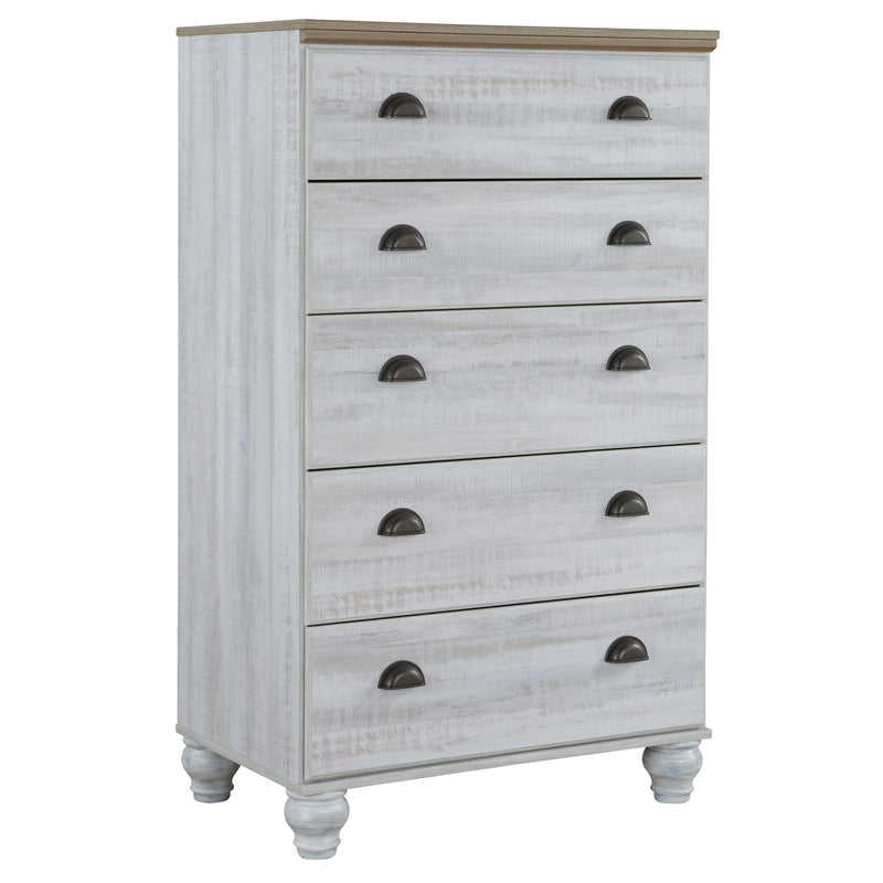 Signature Design by Ashley Haven Bay 5-Drawer Chest ASY5896 IMAGE 1