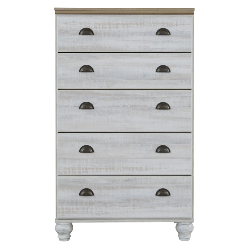 Signature Design by Ashley Haven Bay 5-Drawer Chest ASY5896 IMAGE 3
