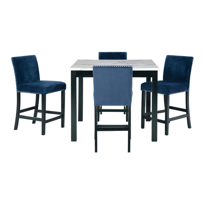 Signature Design by Ashley Cranderlyn 5 pc Counter Height Dinette ASY5735 IMAGE 2