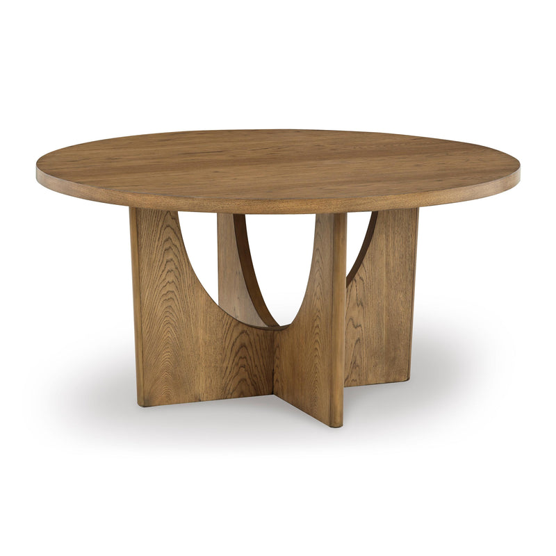 Signature Design by Ashley Round Dakmore Dining Table D783-50 IMAGE 1