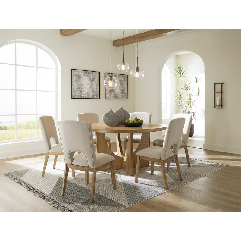 Signature Design by Ashley Round Dakmore Dining Table D783-50 IMAGE 8