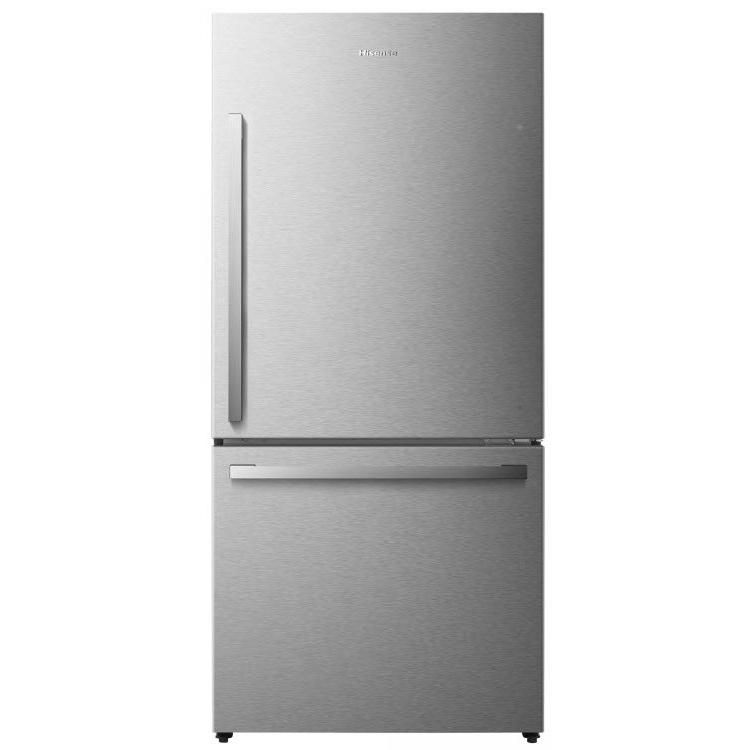 Hisense 31-inch, 17 cu.ft. Counter-Depth Bottom Freezer Refrigerator RB17A2CSE IMAGE 1