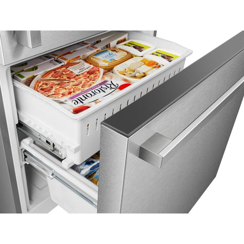 Hisense 31-inch, 17 cu.ft. Counter-Depth Bottom Freezer Refrigerator RB17A2CSE IMAGE 7