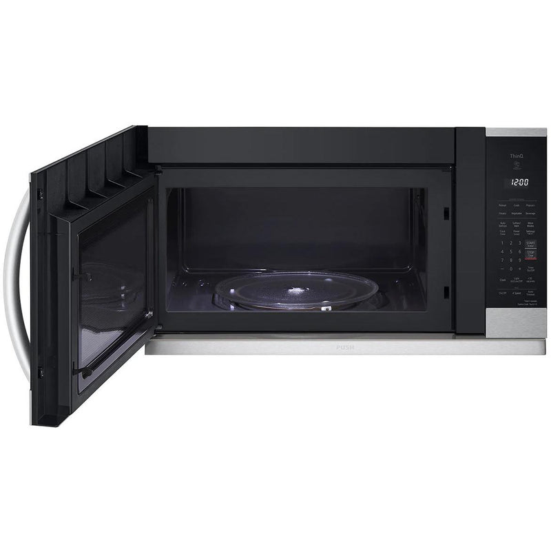 LG 30-inch, 2.1 cu. ft. Over-the-Range Microwave Oven with ExtendaVent® 2.0 MVEL2125F - 179434 IMAGE 4