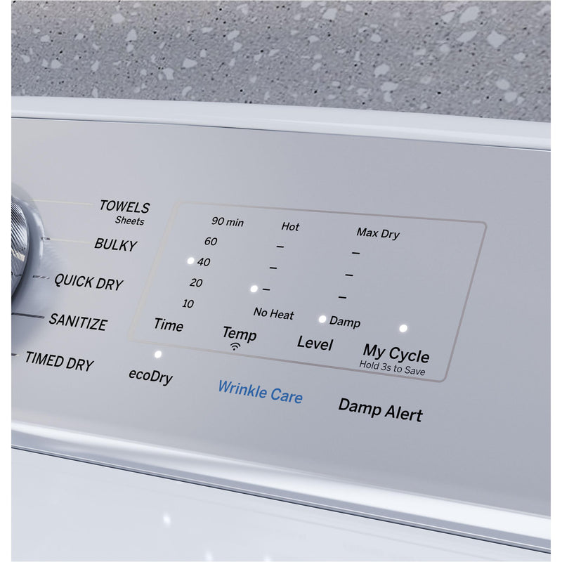 GE Profile 7.4 cu. ft. Electric Dryer with Wi-Fi PTD60EBMRWS IMAGE 7