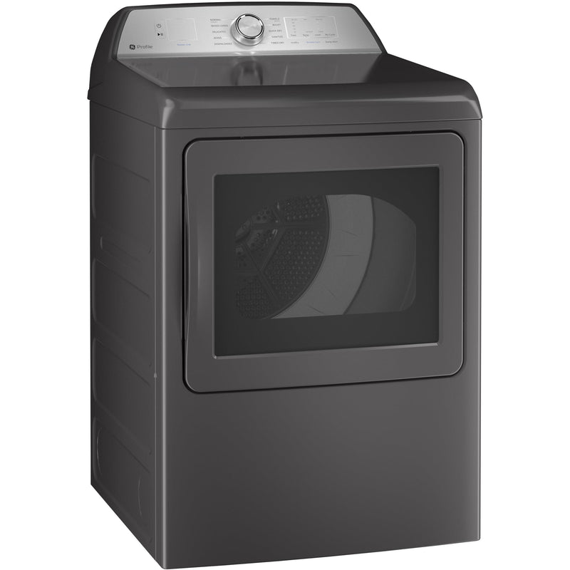 GE Profile 7.4 cu. ft. Electric Dryer with Wi-Fi PTD60EBMRDG IMAGE 3