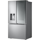 LG 36-inch, 26 cu. ft. Counter-Depth MAX™ French 3-Door Refrigerator with Mirror InstaView® LRYKC2606S IMAGE 5