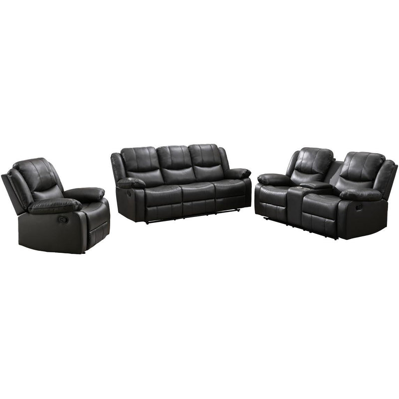 Mazin Furniture McLeod Reclining Bonded Leather Sofa 179367 IMAGE 3