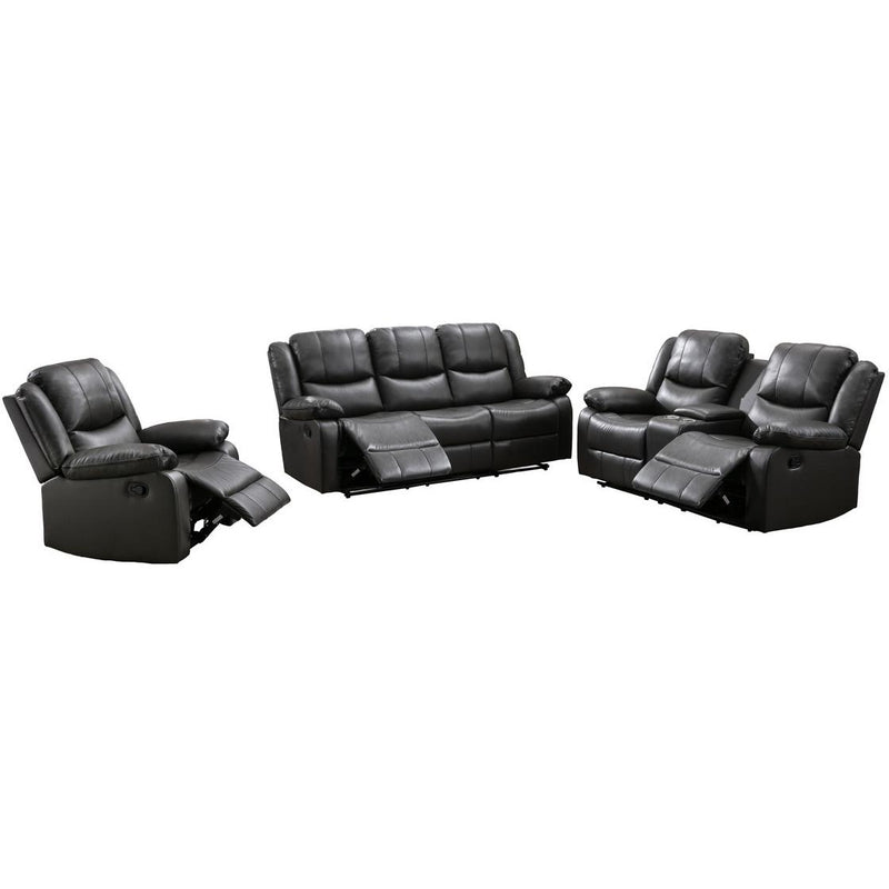 Mazin Furniture McLeod Reclining Bonded Leather Sofa 179367 IMAGE 4