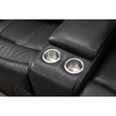 Mazin Furniture McLeod Reclining Bonded Leather Loveseat 179366 IMAGE 3